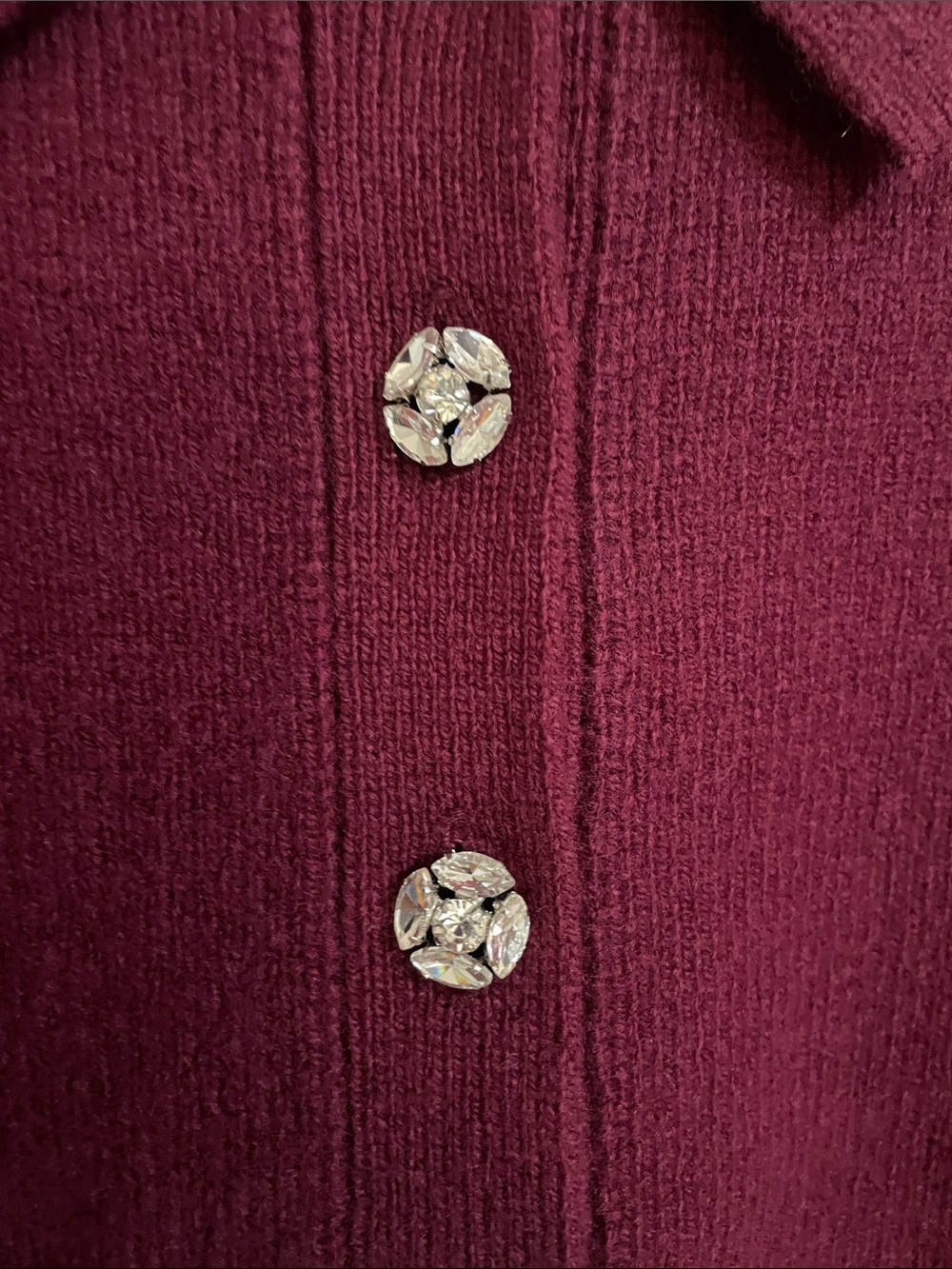 NWT - J. Crew Milano-stitch cinched-waist cardigan with embellished buttons - Picture 5 of 10